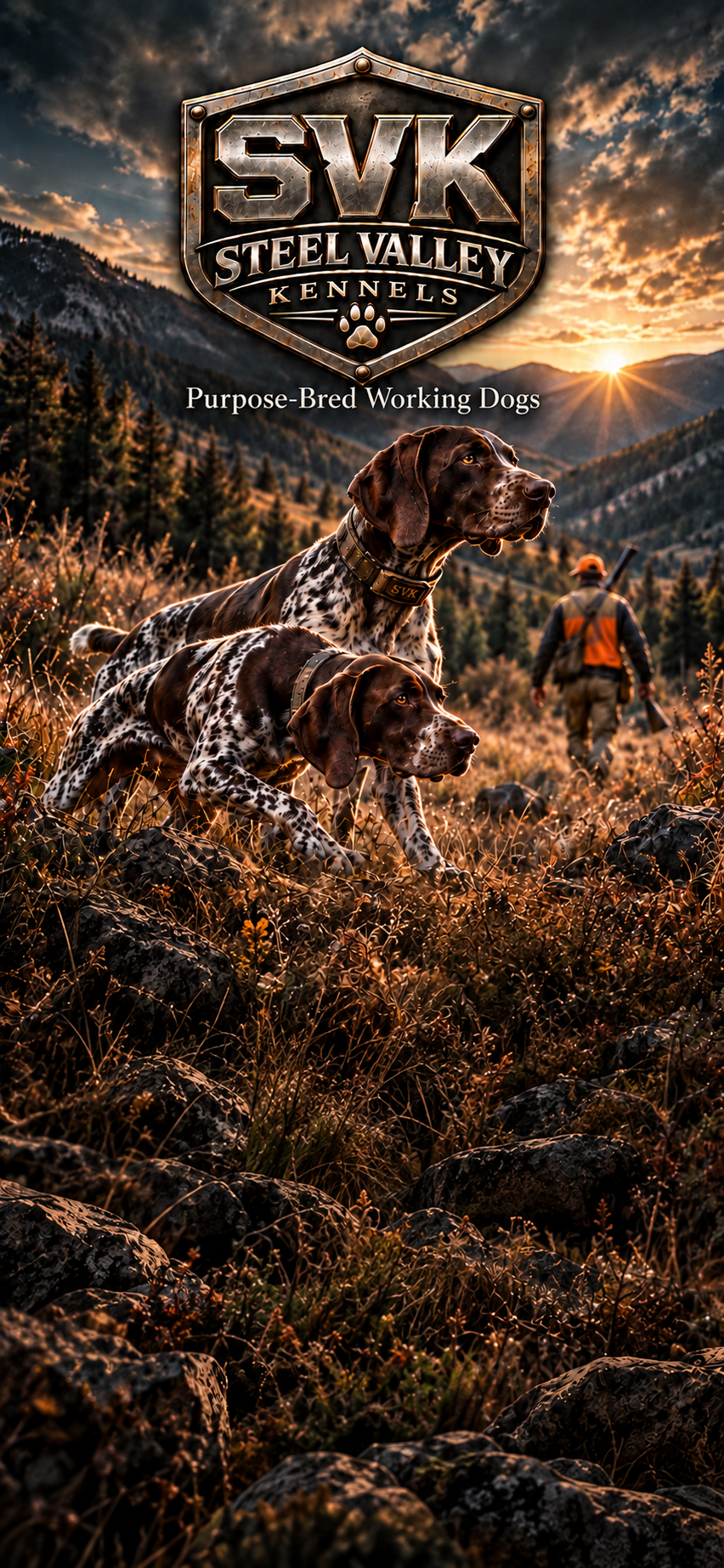 Steel Valley Kennels branding